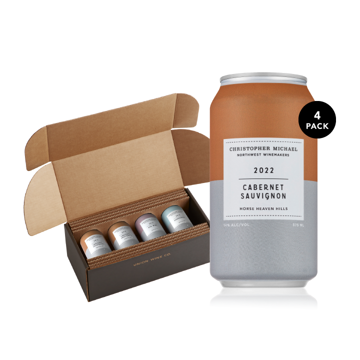 2022 CHRISTOPHER MICHAEL CABERNET SAUVIGNON CAN - 4-PACK 2022 CHRISTOPHER MICHAEL CABERNET SAUVIGNON CAN - 4-PACK
