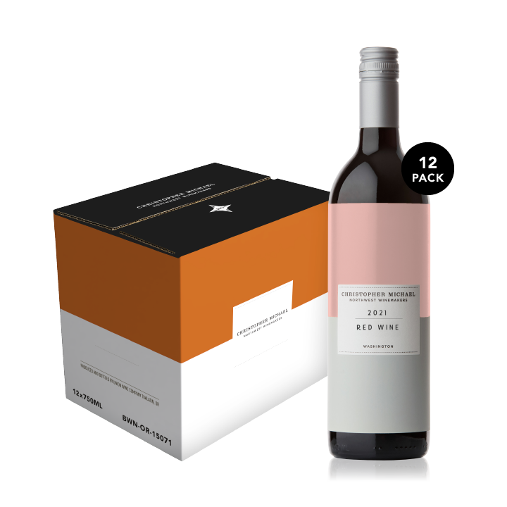 2021 Christopher Michael Red Wine - 12-PACK